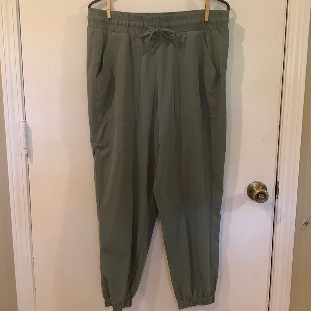 Sage green joggers